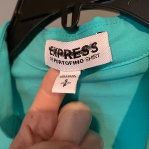 Express Tops - Blue Express Blouse Express Tops - Blue Express Blouse